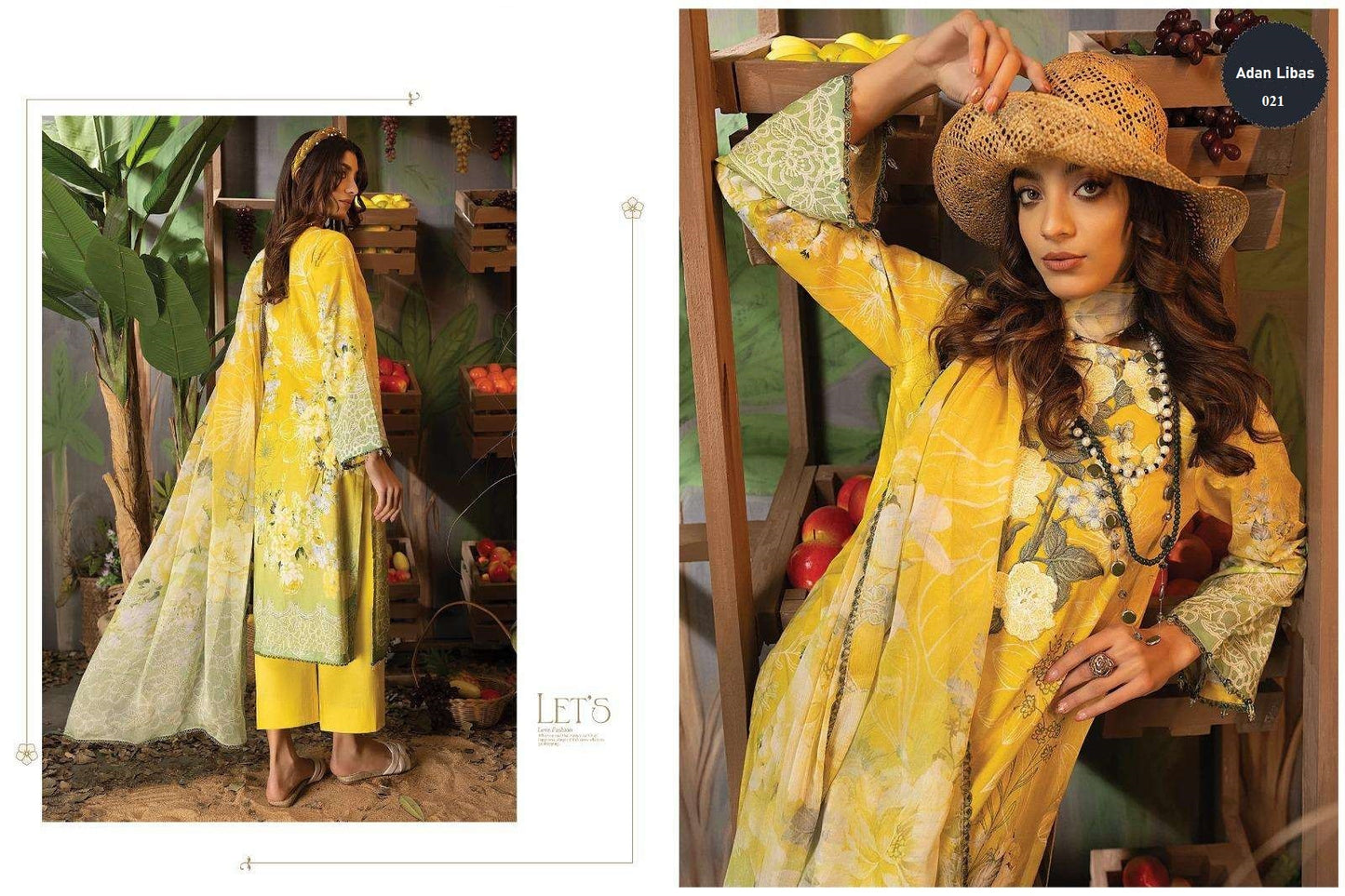 Adan Libas Pakistani Designer Hit Embroidered Lawn Suit