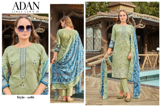 Adan Libas Pakistani Designer Classic Hit Embroidered Lawn Suit