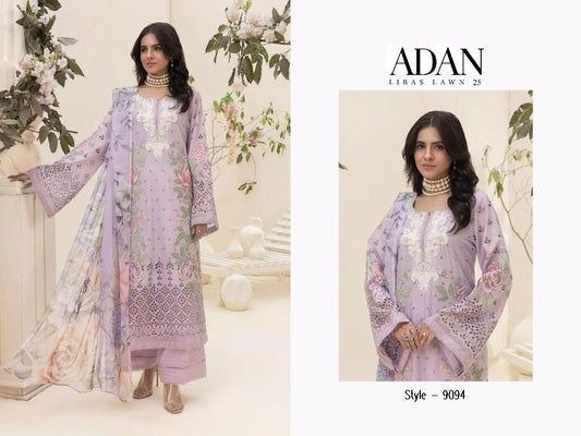 Adan Libas Pakistani Designer Luxury Hit Embroidered Lawn Suit