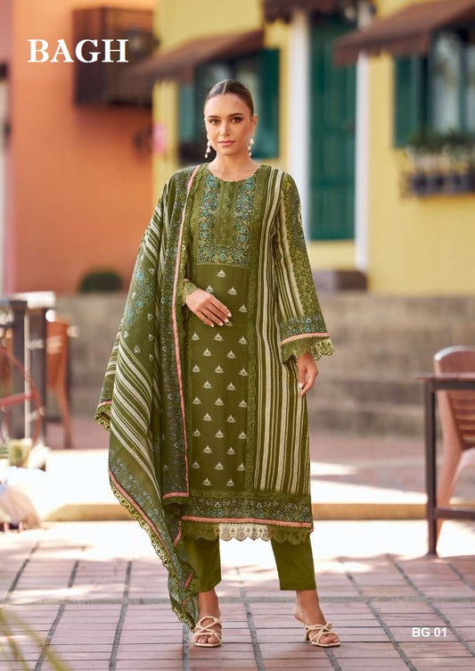 Bagh Pakistani Designer Classic Hit Embroidered Lawn Suit