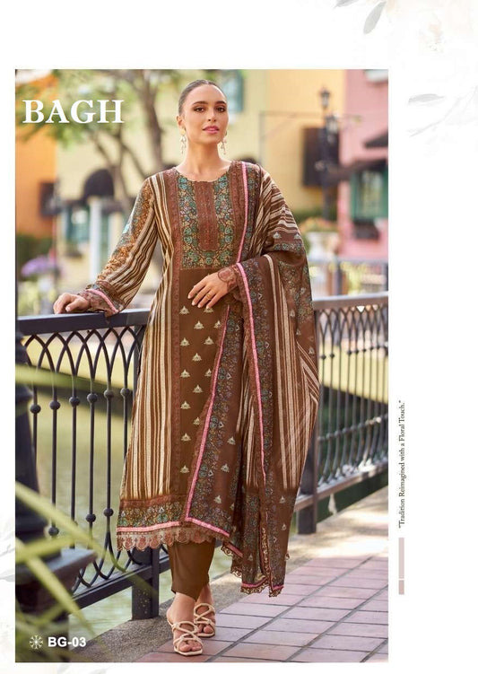 Bagh Pakistani Designer Classic Hit Embroidered Lawn Suit