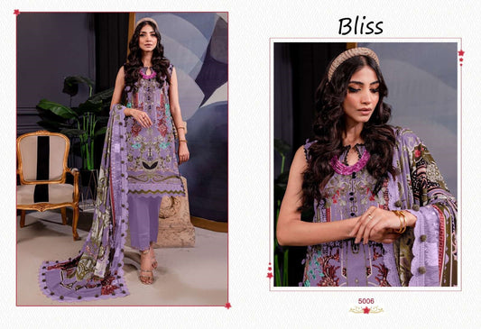Bliss Pakistani Designer Hit Embroidered Lawn Suit