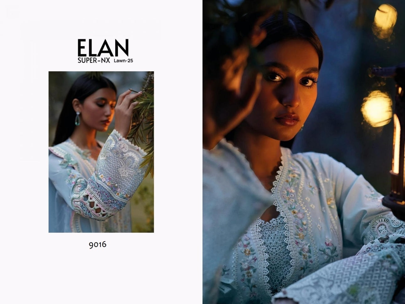 Elan Pakistani Designer Hit Embroidered Lawn Suit