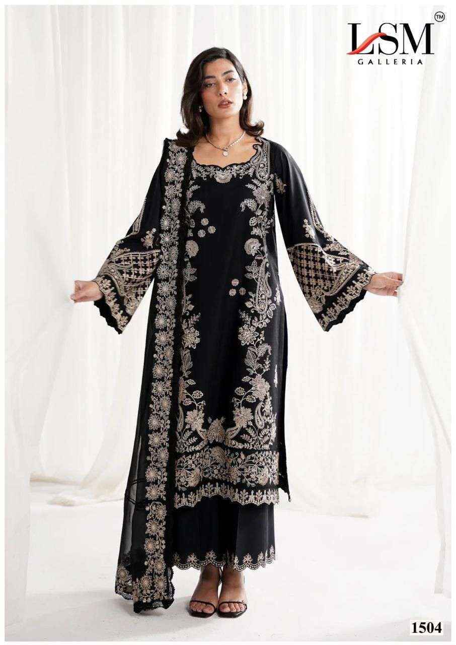 Lsm Galleria Pakistani Designer Lawn Cotton Printed Suit