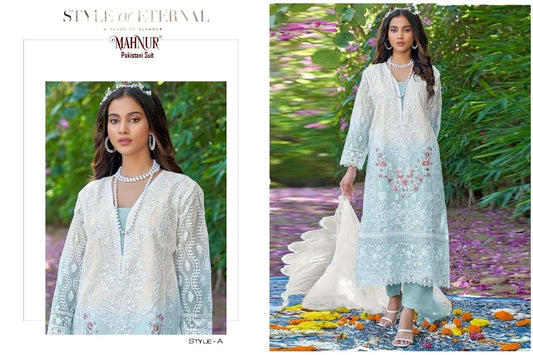 Mahnur Pakistani Designer Hit Shaded Luxury Wedding Party Dress