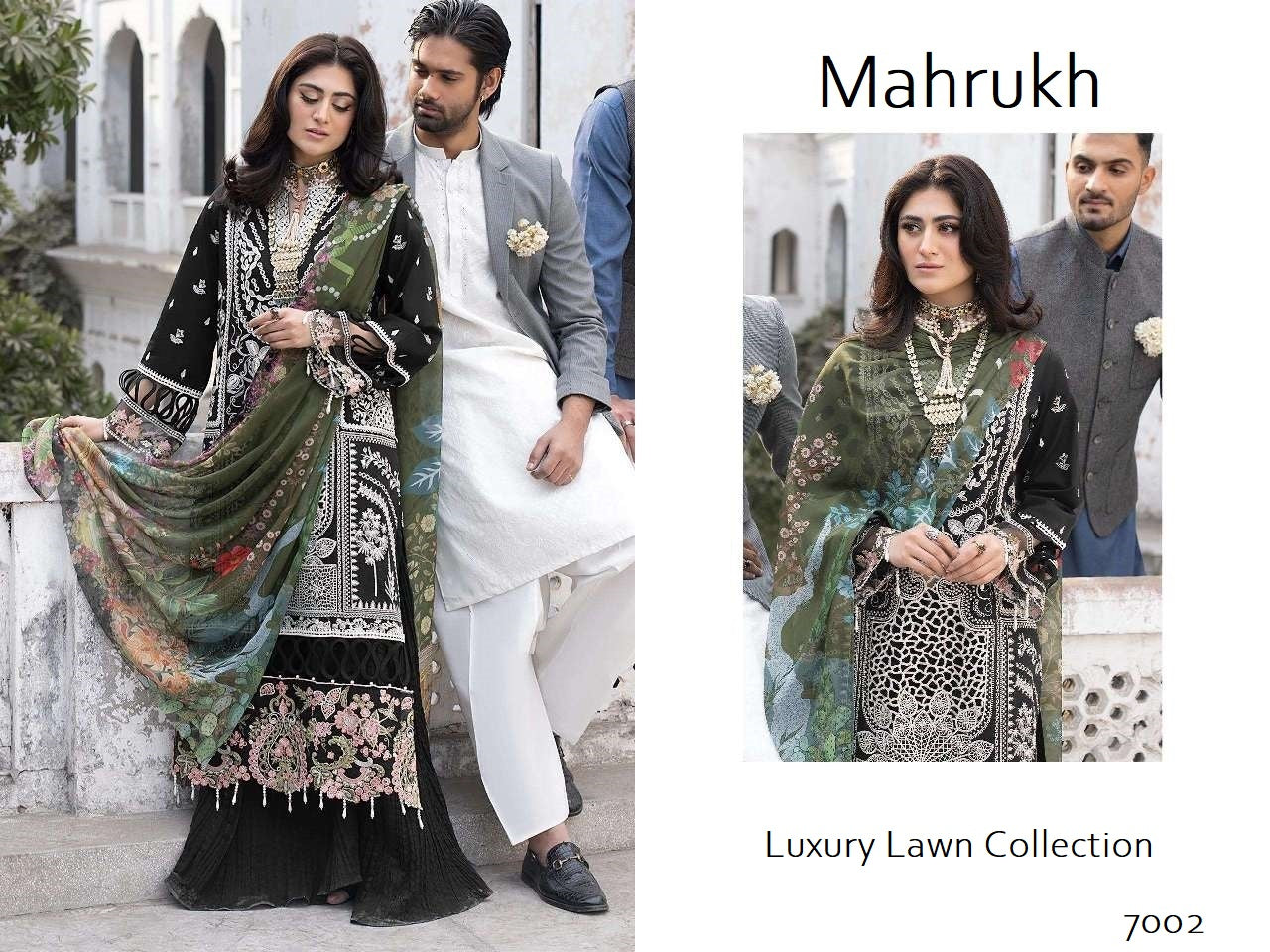 Mahrukh Pakistani Designer Hit Premium Luxury Lawn Suit