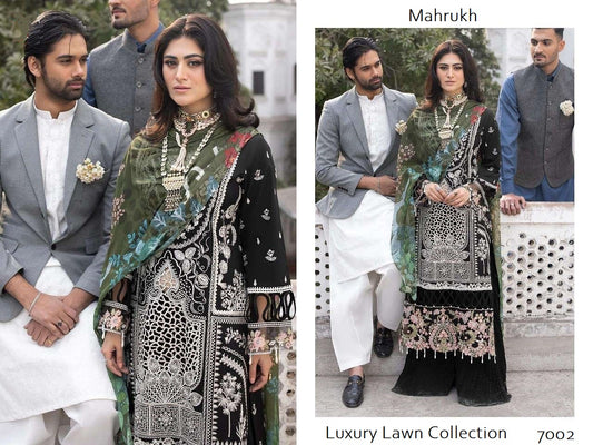 Mahrukh Pakistani Designer Hit Premium Luxury Lawn Suit
