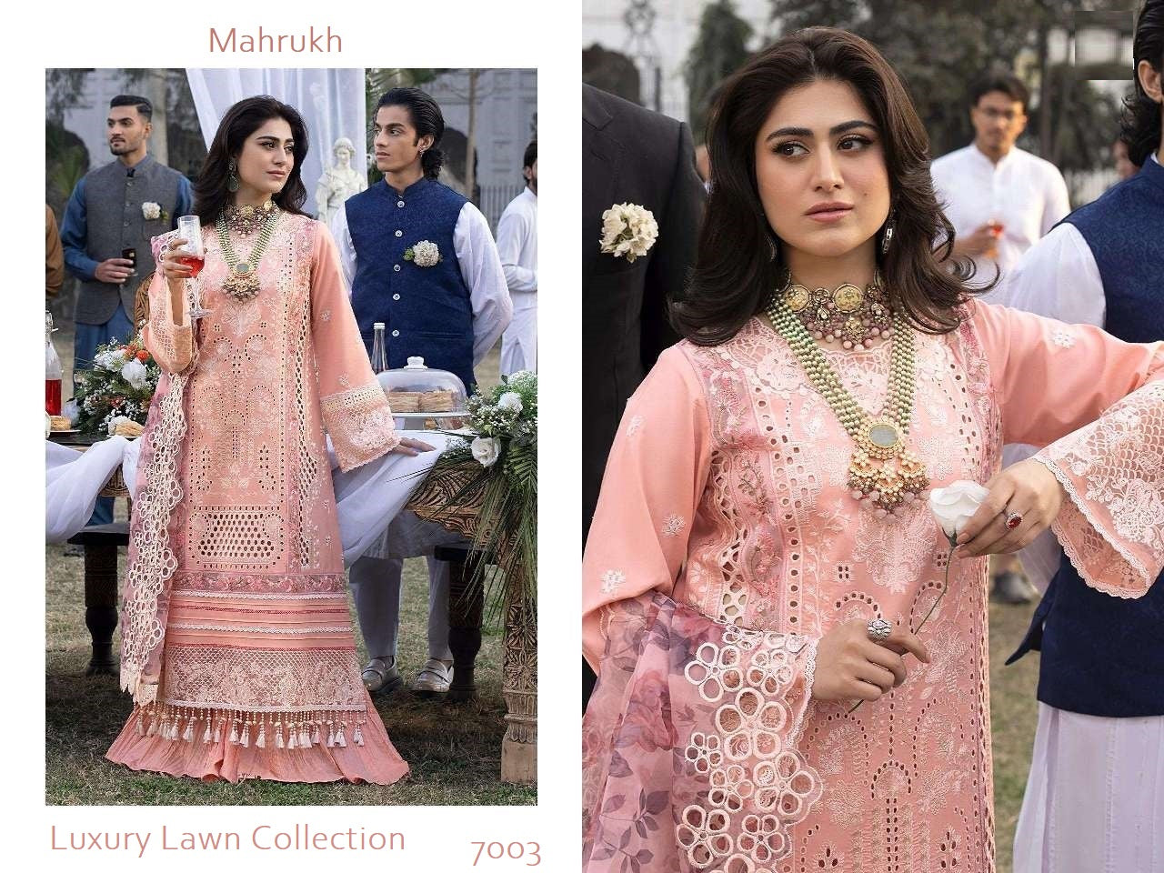 Mahrukh Pakistani Designer Hit Premium Luxury Lawn Suit