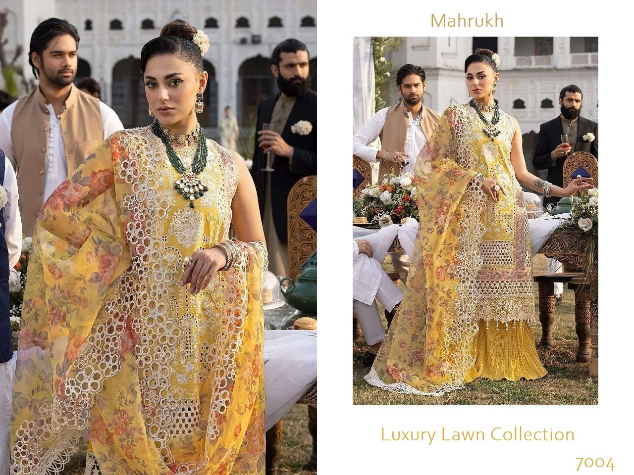 Mahrukh Pakistani Designer Hit Premium Luxury Lawn Suit