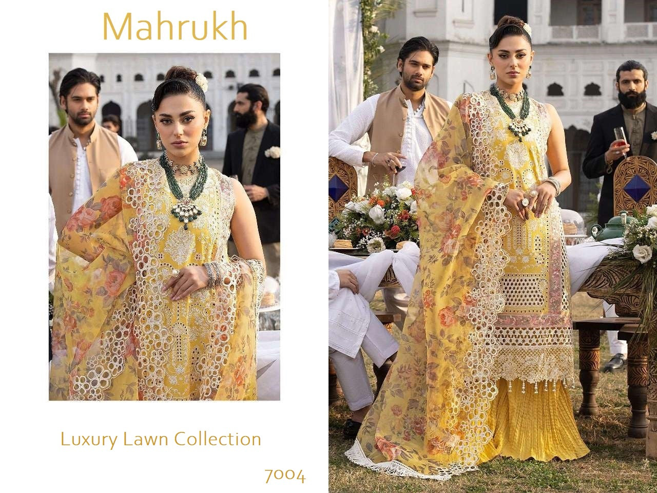 Mahrukh Pakistani Designer Hit Premium Luxury Lawn Suit
