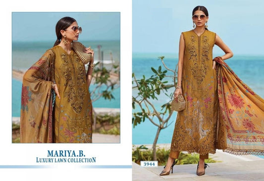 Mariya B Pakistani Designer Luxury Hit Embroidered Lawn Suit