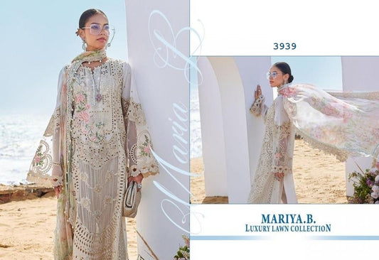 Mariya B Pakistani Designer Luxury Hit Embroidered Lawn Suit