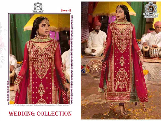 Maryam Pakistani Designer Hit Mbroidered Wedding Party Wear Dress