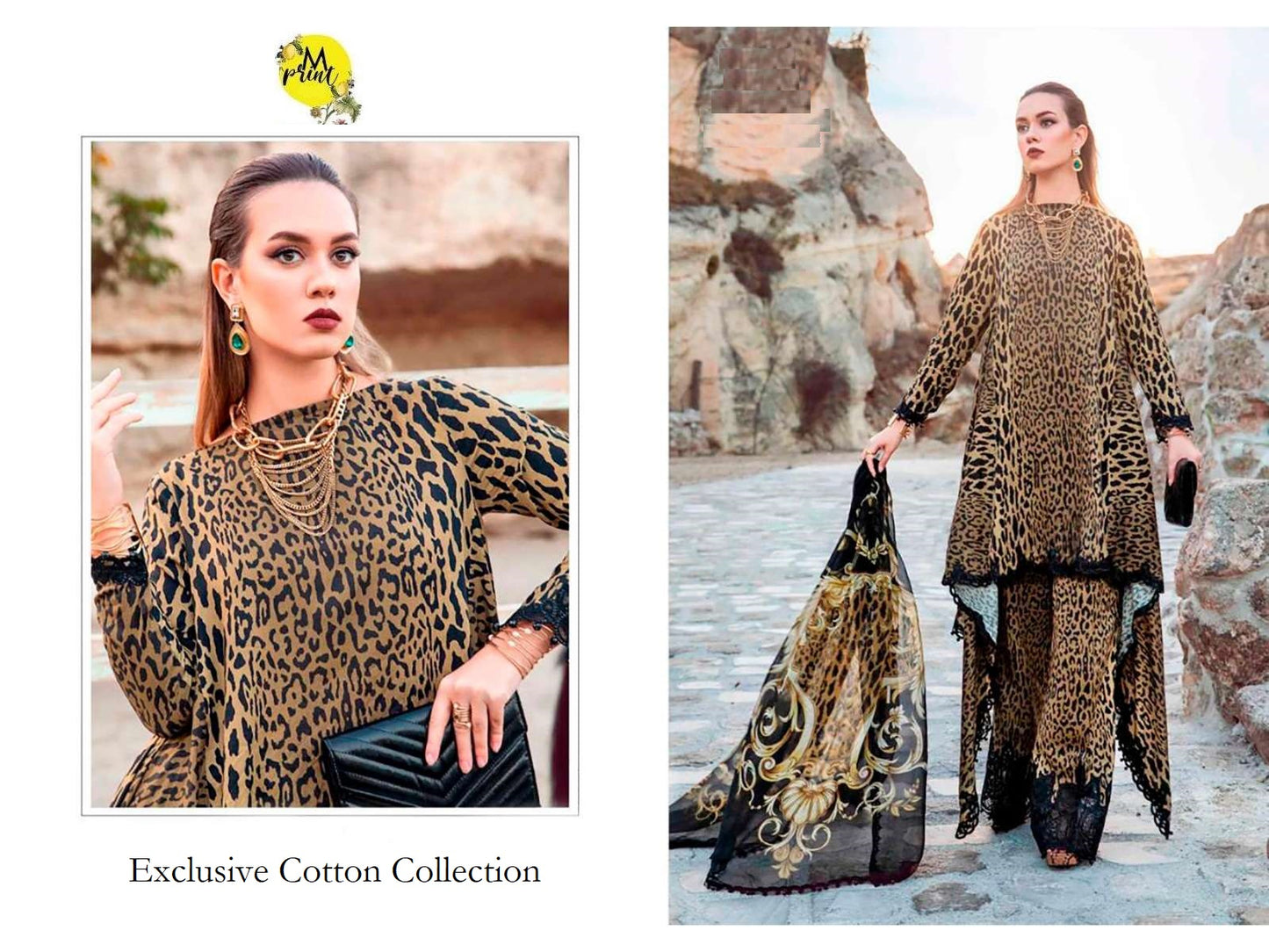 Mprints Pakistani Designer Stylish Hit Embroidered Lawn Suit