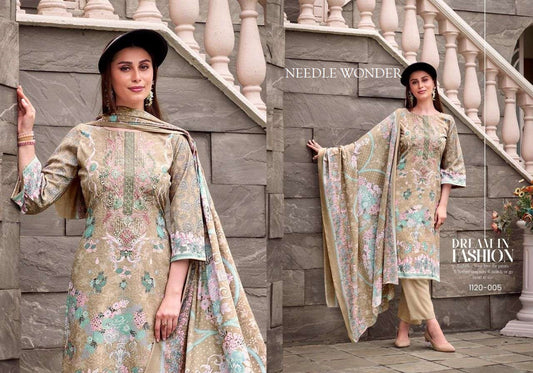Needle Wonder Pakistani Designer Classic Embroidered Suit
