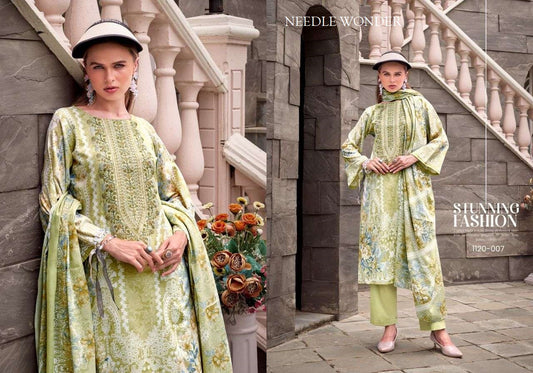 Needle Wonder Pakistani Designer Classic Embroidered Suit