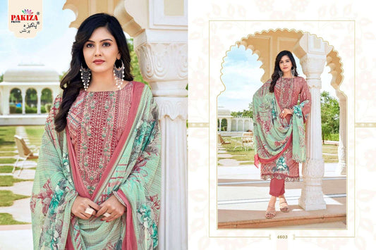 Pakiza Pakistani Designer Classic Hit Embroidered Suit