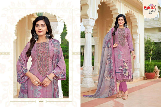 Pakiza Pakistani Designer Classic Hit Embroidered Suit