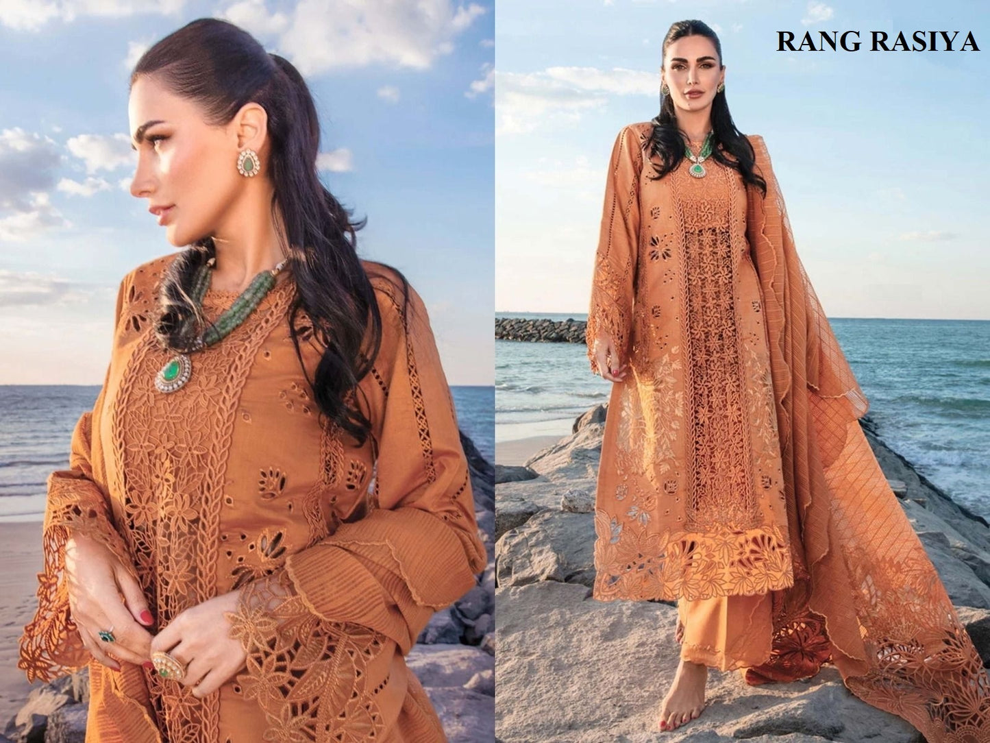 Rang Rasiya Pakistani Designer Luxury Hit Pure Cotton Lawn Suit