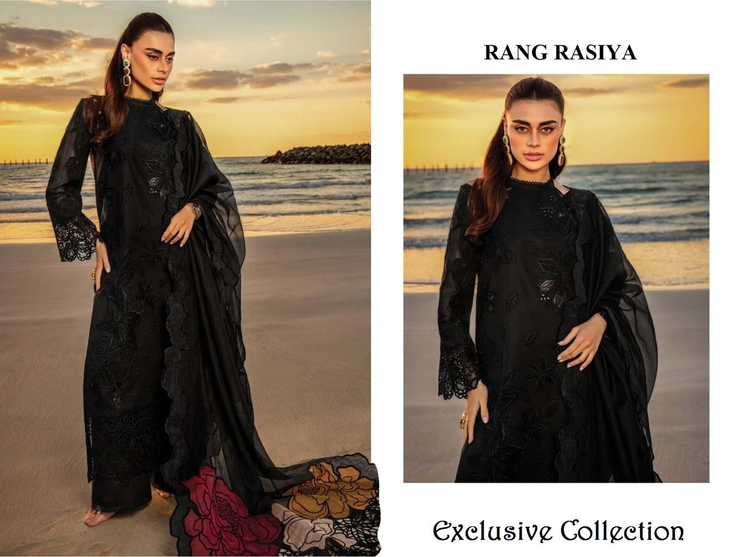 Rang Rasiya Pakistani Designer Luxury Hit Pure Cotton Lawn Suit