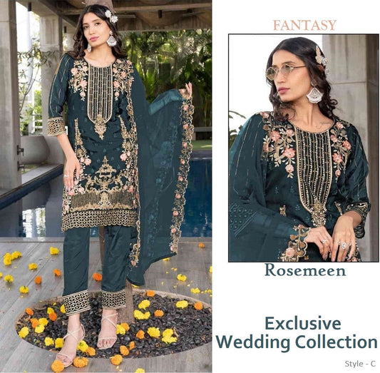 Rosemeen Pakistani Designer Exclusive Wedding & Party Wear Suit