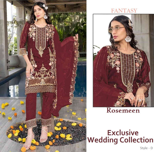 Rosemeen Pakistani Designer Exclusive Wedding & Party Wear Suit