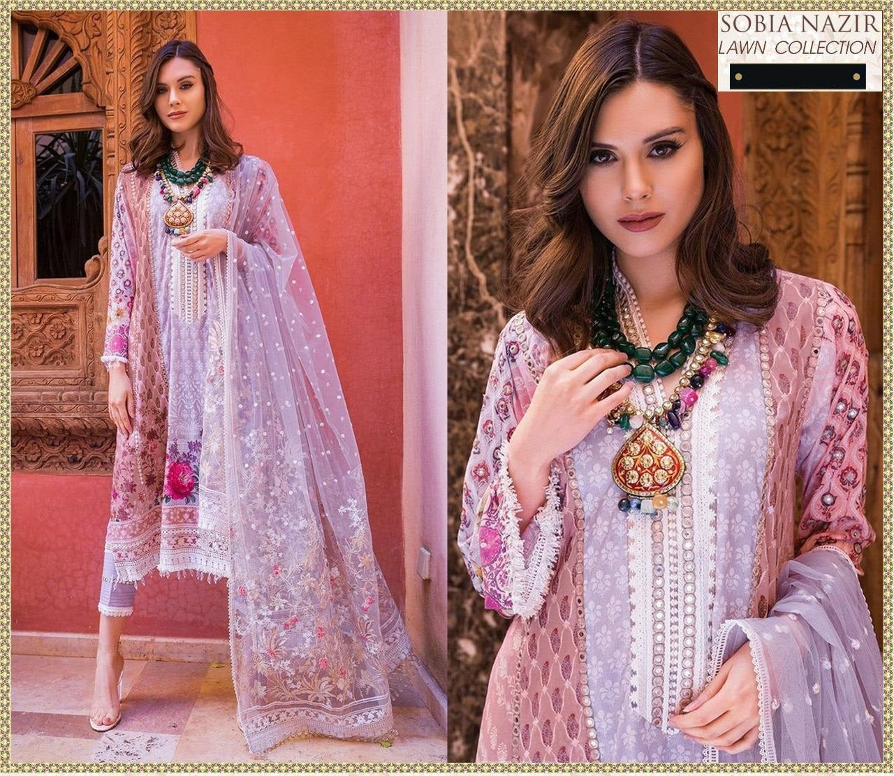 Sobia Nazir Pakistani Designer Hit Party Wear Lawn Suit