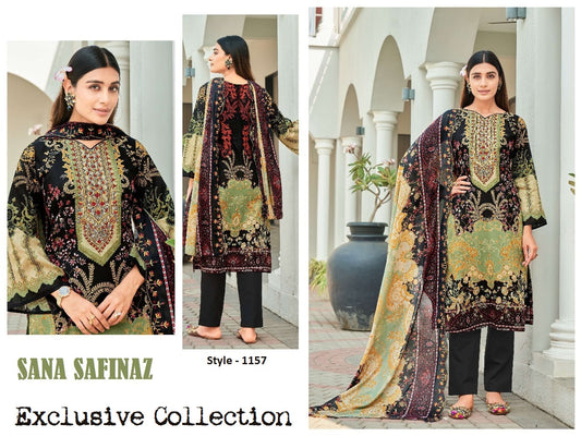 Sana Safinaz Pakistani Designer Hit Embroidered Lawn Suit