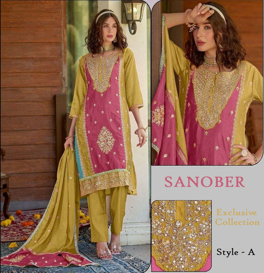 Sanober Pakistani Designer Luxury Wedding & Party Dress