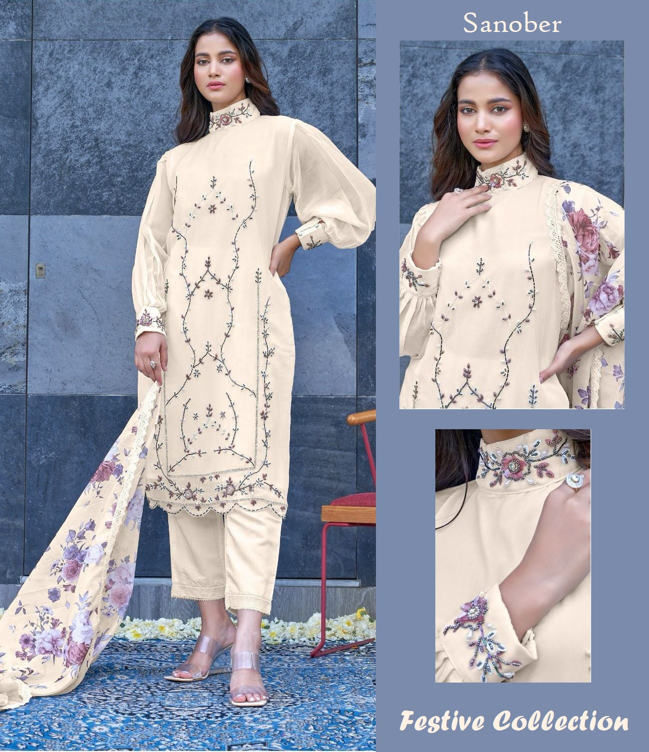 Sanober Pakistani Designer Classic Hit Wedding & Party Dress