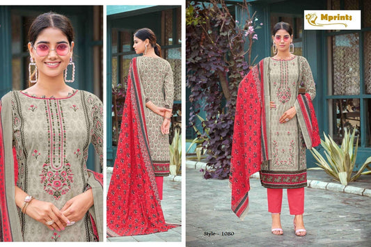 Mprints Pakistani Designer Hit Embroidered Lawn Suit