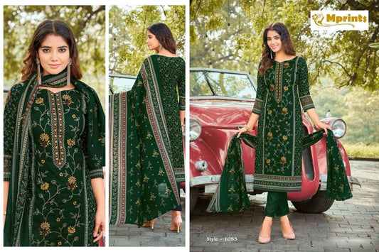 Mprints Pakistani Designer Hit Embroidered Lawn Suit