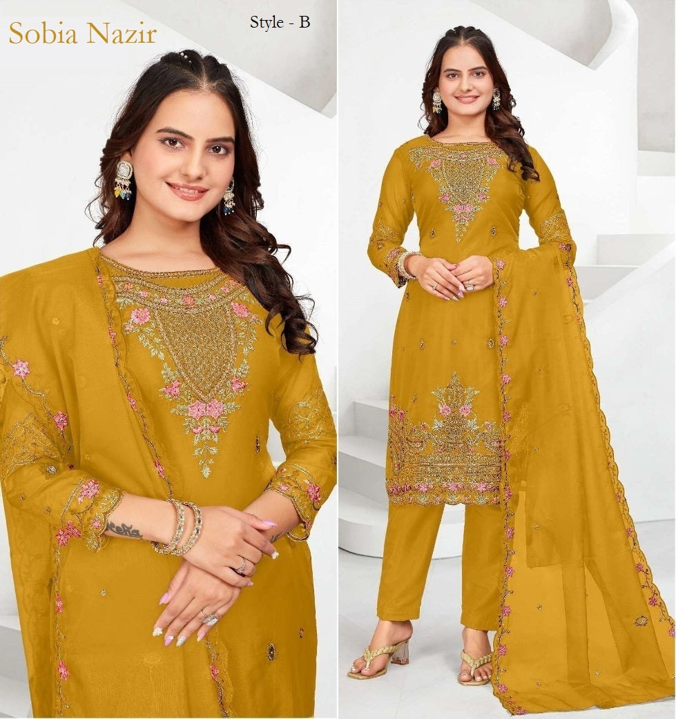 Sobia Nazir Pakistani Designer Wedding Party Wear Dress