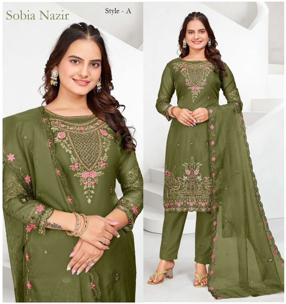 Sobia Nazir Pakistani Designer Wedding Party Wear Dress