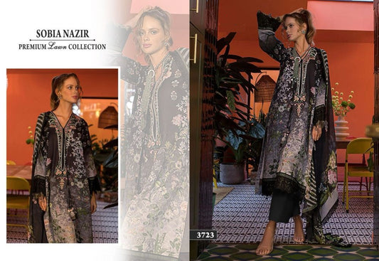 Sobia Nazir Pakistani Designer Hit Embroidered Lawn Suit