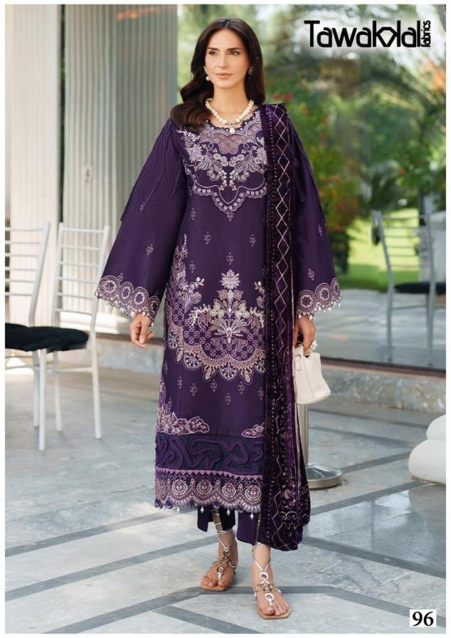 Tawakkal Pakistani Designer Pure Cotton Printed Shalwar Suit