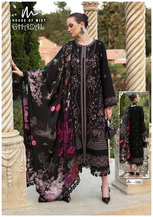 Ghazal Pakistani Designer Pure Cotton Printed Shalwar Suit