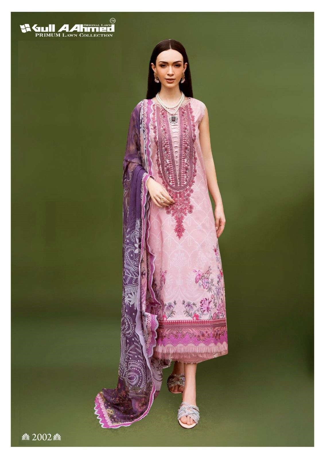 Gul Ahmed Pakistani Designer Pure Lawn Printed Suit