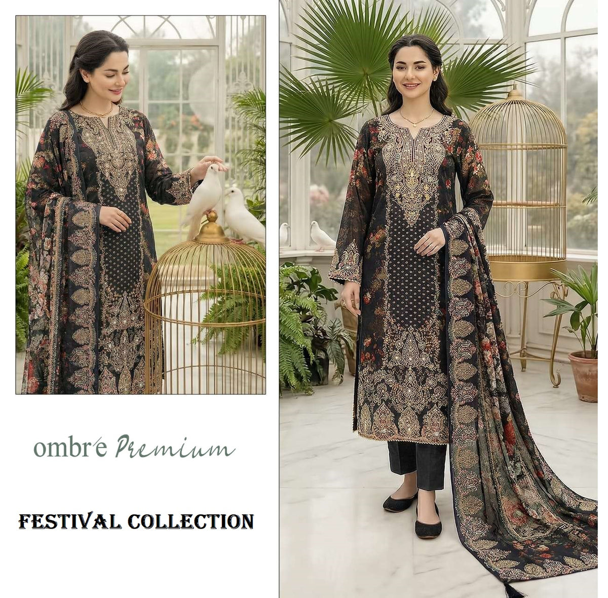 Ombre Pakistani Designer Luxury Hit Wedding & Party Wear Suit