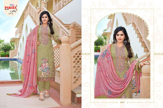 Pakiza Pakistani Designer Classic Hit Embroidered Suit