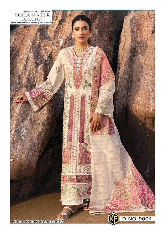Soha Nazir Pakistani Designer Luxury Printed Lawn Suit