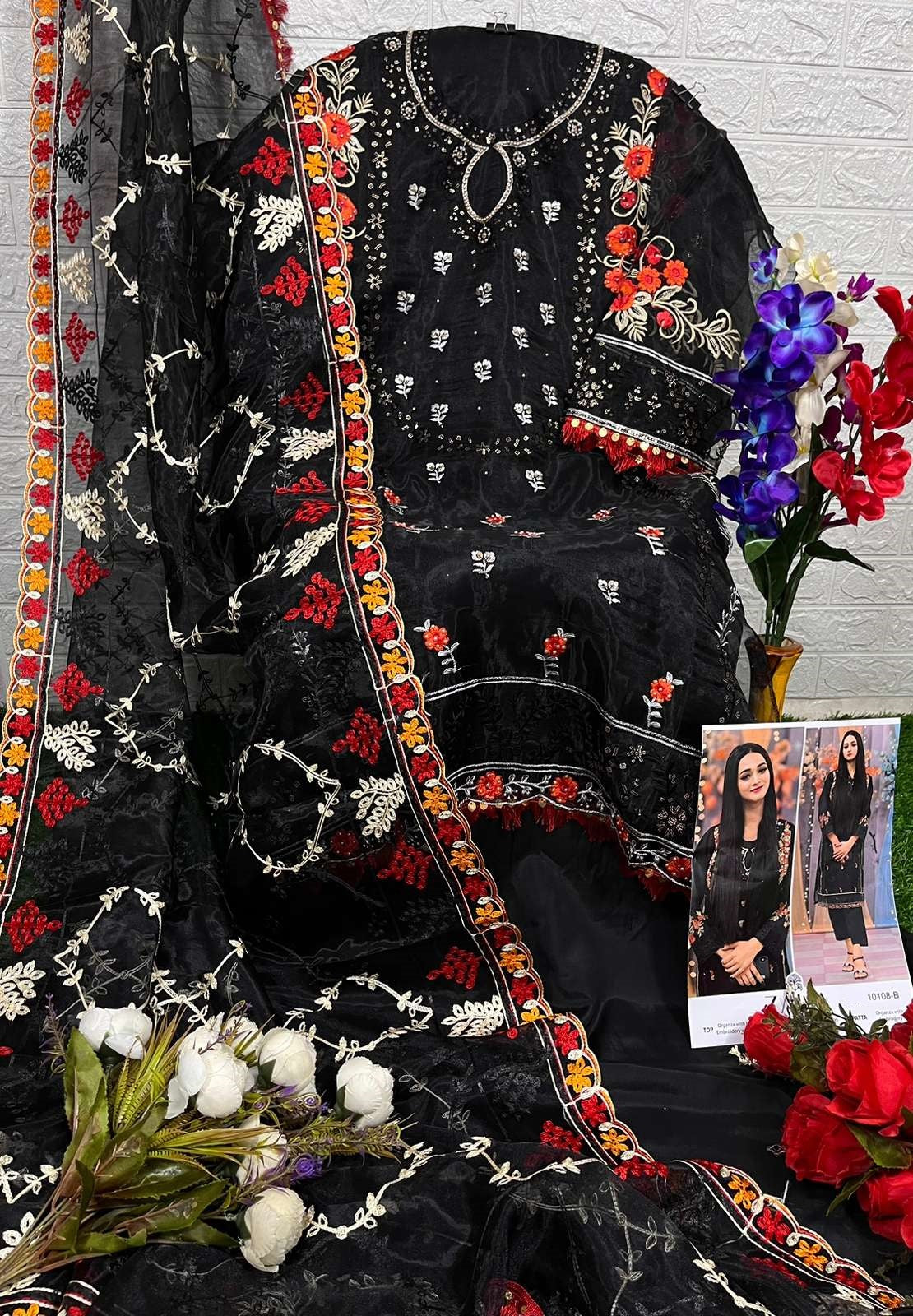 Zaha Pakistani Designer Classic Wedding & Party Wear Suit