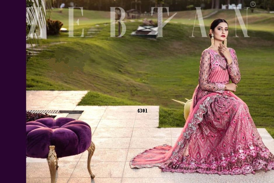 Zebtan Pakistani Designer Hit Wedding Party Wear Suit