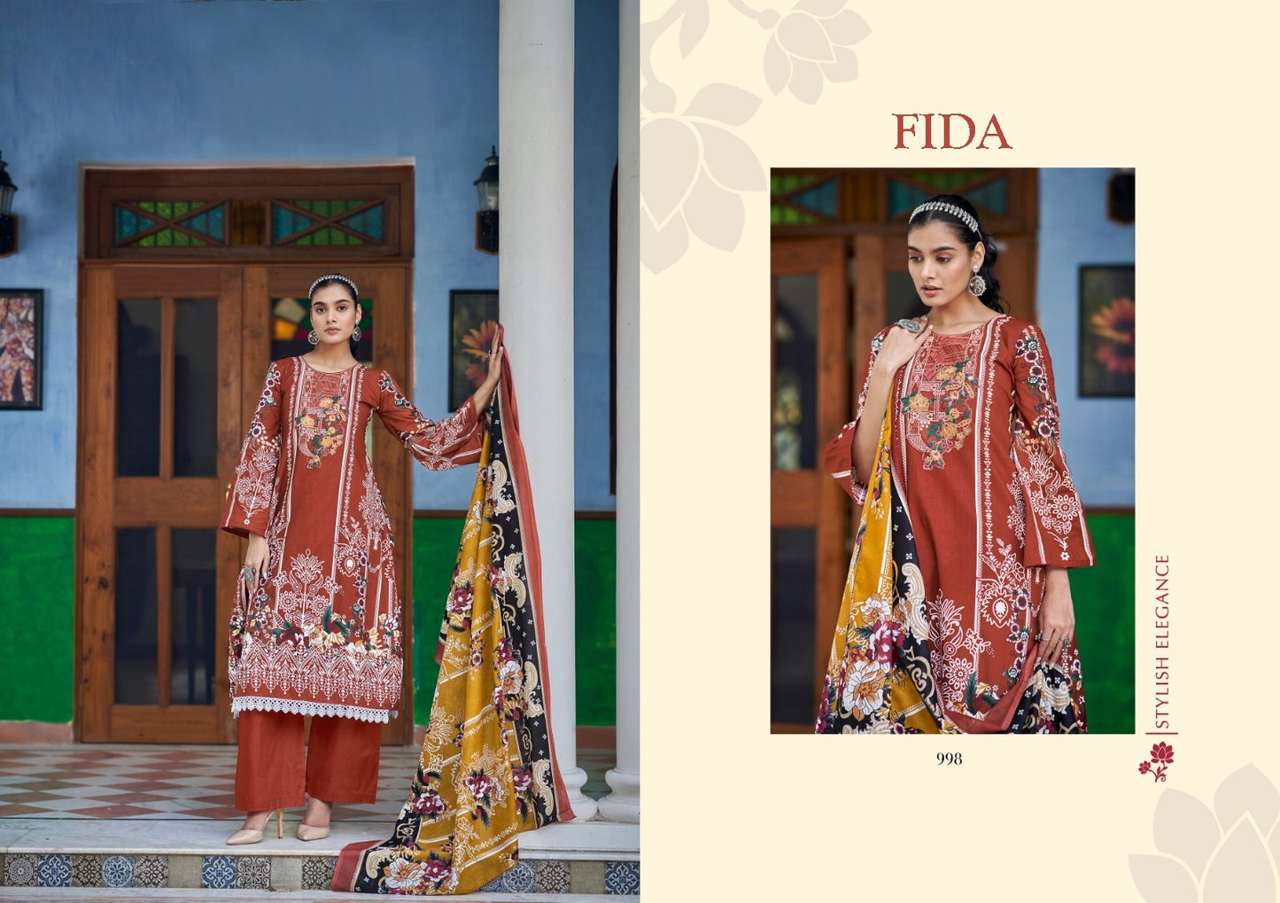 Fida Pakistani Designer Awesome Festive & Party Wear Lawn Suit