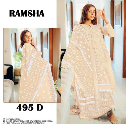 Ramsha Pakistani Designer Super Hit Classic Party Wear Suit