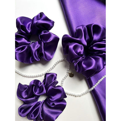 Purple Funky Scrunchie