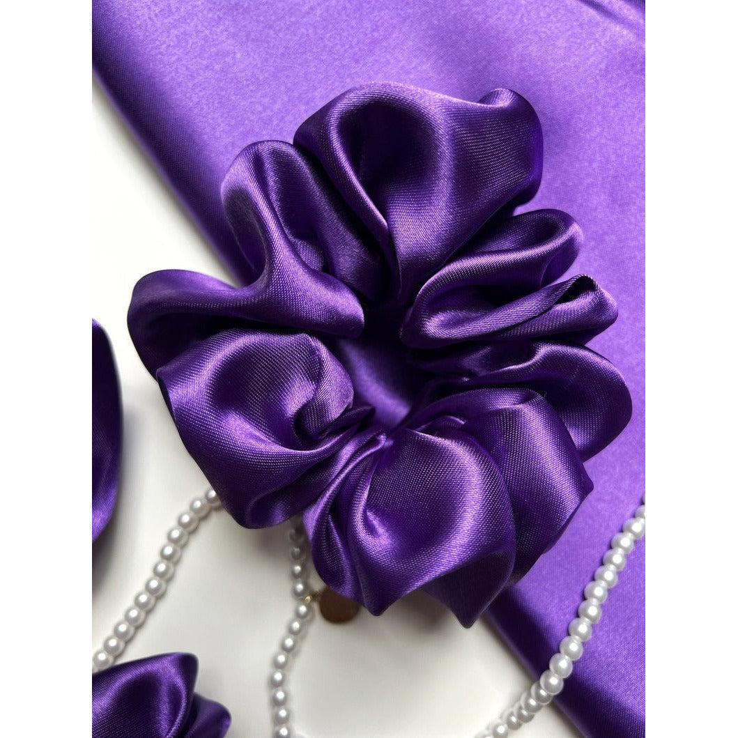 Purple Funky Scrunchie