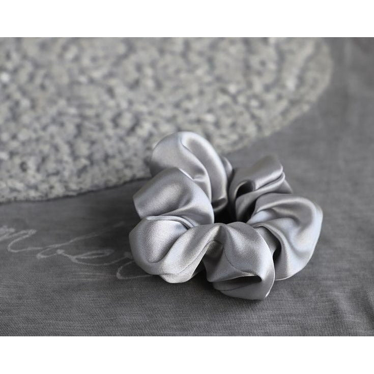 Silver Dazzling Scrunchie