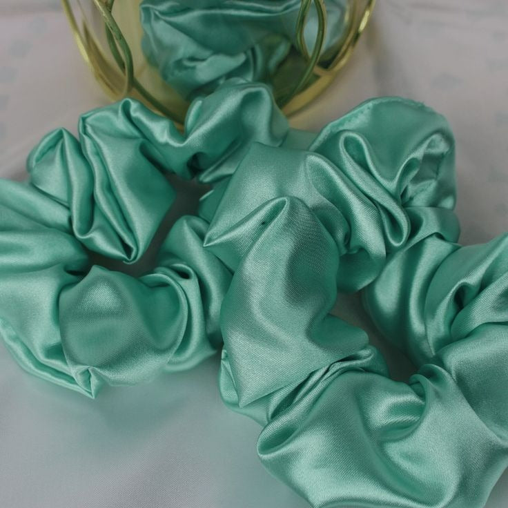 Mint Green Scrunchie