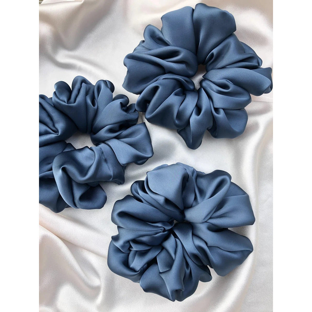 Navy Blue Scrunchie